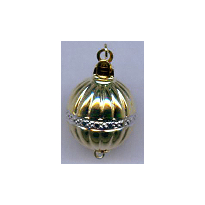 GOLD BALL CLASPS